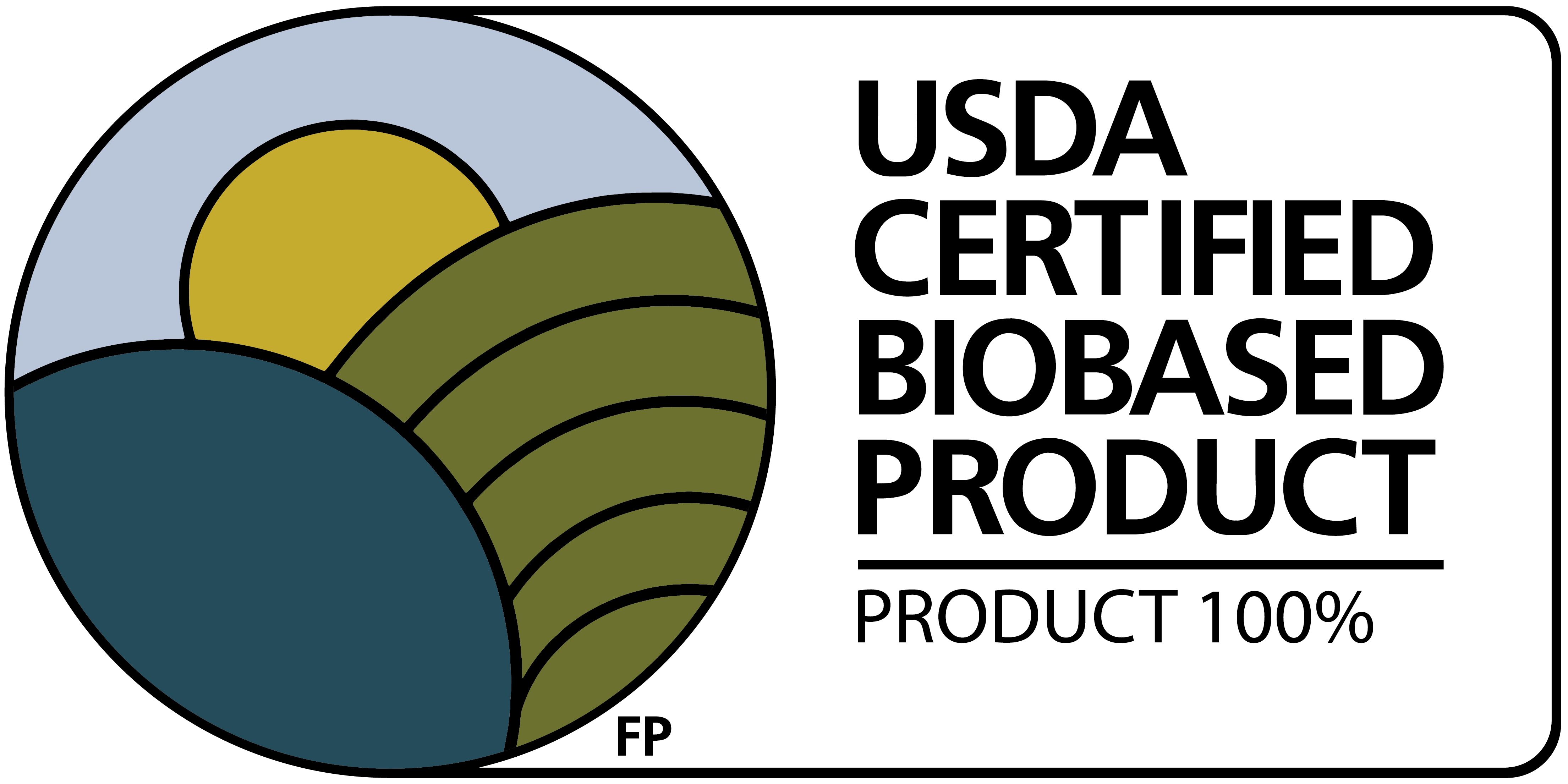 USDA Certified 100% Biobased